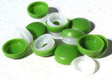 10-Screw Head Cover Sets for #10 #12 M5 Flat Back Screws Smith Green PD12/12-141