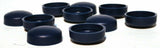 Screw Head Covers for #10 #12 M5 Flat Back Royal Blue #12/12-151 Set of 10