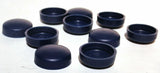 Screw Head Covers for #10 #12 M5 Flat Back Royal Blue #12/12-151 Set of 10
