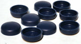Screw Head Covers for #10 #12 M5 Flat Back Royal Blue #12/12-151 Set of 10