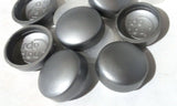 Screw Head Covers for #10 #12 M5 Flat Back Silver Gray #12/12-172 (10 Sets)