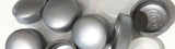 Screw Head Covers for #10 #12 M5 Flat Back Silver Gray #12/12-172 (10 Sets)