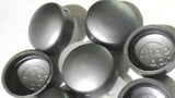Screw Head Covers for #10 #12 M5 Flat Back Silver Gray #12/12-172 (10 Sets)