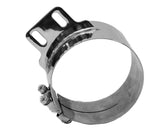 Butt Exhaust Clamp Peterbilt 7" ID., 3-1/2" W/Straight Bracket SS #13523-S Each