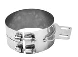 Butt Exhaust Clamp Peterbilt 7" ID., 3-1/2" W/Straight Bracket SS #13523-S Each