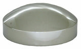 GG Hub Cap Rear 8" I.D. Standard Dome Chrome Metal 1 1/2" Sidewall #20024 Each