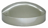 GG Hub Cap Rear 8" I.D. Standard Dome Chrome Metal 1 1/2" Sidewall #20024 Each