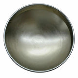 GG Hub Cap Rear 8" I.D. Standard Dome Chrome Metal 1 1/2" Sidewall #20024 Each