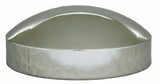 GG Hub Cap Rear 8" I.D. Standard Dome Chrome Metal 1 1/2" Sidewall #20024 Each