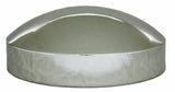 GG Hub Cap Rear 8" I.D. Standard Dome Chrome Metal 1 1/2" Sidewall #20024 Each