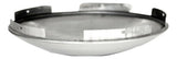 UP Front Hub Caps 5 Even Notches Dome Stainless Steel 7/16" Lip #20094 Pair