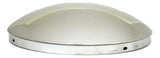 Front Hub Cap No Notches Dome Stainless-Aluminum Wheel 1/2" Lip UP#20101 Pair