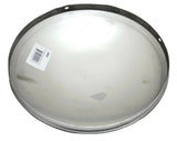 Front Hub Cap No Notches Dome Stainless-Aluminum Wheel 1/2" Lip UP#20101 Pair