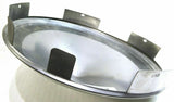 Front Hubs Cap for Aluminum Wheel Universal Pointed Cone SS 1" Lip UP#20109 Pair
