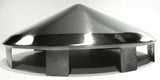 Front Hubs Cap for Aluminum Wheel Universal Pointed Cone SS 1" Lip UP#20109 Pair