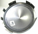 Front Hubs Cap for Aluminum Wheel Universal Pointed Cone SS 1" Lip UP#20109 Pair