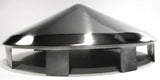 Front Hub Cap for Aluminum Wheel Universal Pointed Cone SS 1" Lip UP#20109 Each