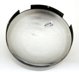 Front Dome Hub Cap 4 Even Notches Stainless 1" Lip Aluminum Wheel UP20118 Each