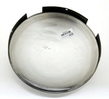 Front Dome Hub Cap 4 Even Notches Stainless 1" Lip Aluminum Wheel UP20118 Each