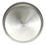 Rear Hub Caps 8" I.D. Cone Pointed Chrome Steel 8 of 5/8 Studs GG#20130 Set of 4
