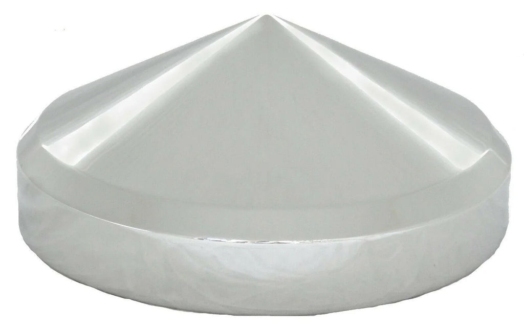 Rear Hub Cap 8" I.D. Cone Pointed Chrome Plated 8 of 5/8" Studs GG#20130 Each