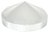 Rear Hub Cap 8" I.D. Cone Pointed Chrome Plated 8 of 5/8" Studs GG#20130 Each