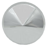 Hub Caps Rear 8" I.D. for Peterbilt Kenworth Cone Pointed Chrome GG#20130 Pair
