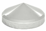 Rear Hub Caps 8" ID Cone Pointed Stainless 8 of 5/8" Studs GG#20132 Set of 4