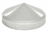 Rear Hub Caps 8" ID Cone Pointed Stainless 8 of 5/8" Studs GG#20132 Set of 4