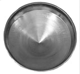 Rear Hub Cap 8" I.D. Cone Pointed Stainless, Axle-8 of 5/8" Studs GG#20132 Each