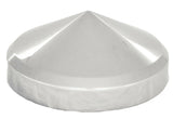 Rear Hub Cap 8" I.D. Cone Pointed Stainless, Axle-8 of 5/8" Studs GG#20132 Each