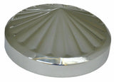 GG Hub Cap Rear 8" I.D. Pointed Cone Pinwheel Style Stainless Steel #20134 Each