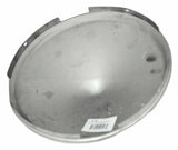Front Hub Caps Chrome 4 Notches Cone Pointed Stainless 7/16" Lip UP#20146-Pair