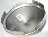 Front Hub Cap for Peterbilt 5 Even Notches Pointed Cone SS 1" Lip UP#20150 Each