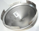 Front Hub Cap for Peterbilt 5 Even Notches Pointed Cone SS 1" Lip UP#20150 Each