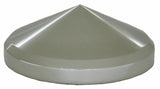 GG Rear Hub Cap 8 1/4" I.D. Cone Pointed Stainless Steel 3 3/8" #20152 Each