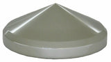 GG Rear Hub Cap 8 1/4" I.D. Cone Pointed Stainless Steel 3 3/8" #20152 Each
