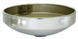Hub Cap Rear 8" I.D. Chrome Plated w/ 2" Top Blue Reflector GG#20211 Each
