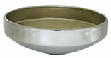 GG Hub Cap Rear 8" I.D. Chrome Plated w/ 2" Top Green Reflector #20212 Each