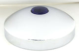 GG Hub Cap Rear 8" I.D. Chrome Plated w/ 2" Top Purple Reflector #20213 Each