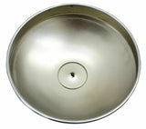 Hub Cap Rear 8" I.D. Chrome Plated w/ 2" Top Red Reflector GG#20214 Each