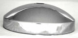 Grand General Rear Hub Cap With Spinner Hole 8" I.D. Dome Chrome #20248 Set of 2