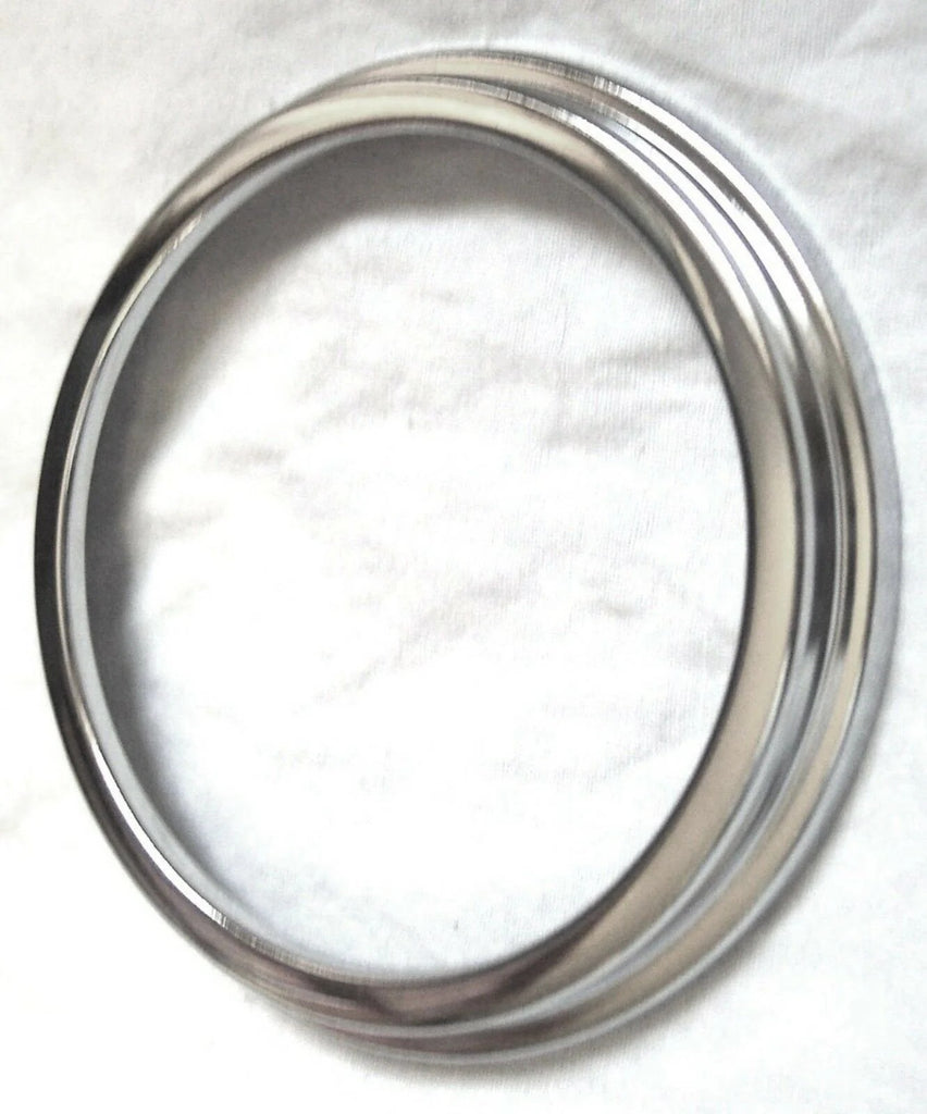 Gauge Cover for Older Freightliner Pyrometer 3 3/8" O.D. Chrome Steel UP#20511
