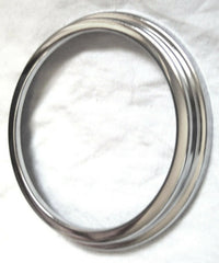 Gauge Cover for Older Freightliner Pyrometer 3 3/8" O.D. Chrome Steel UP#20511