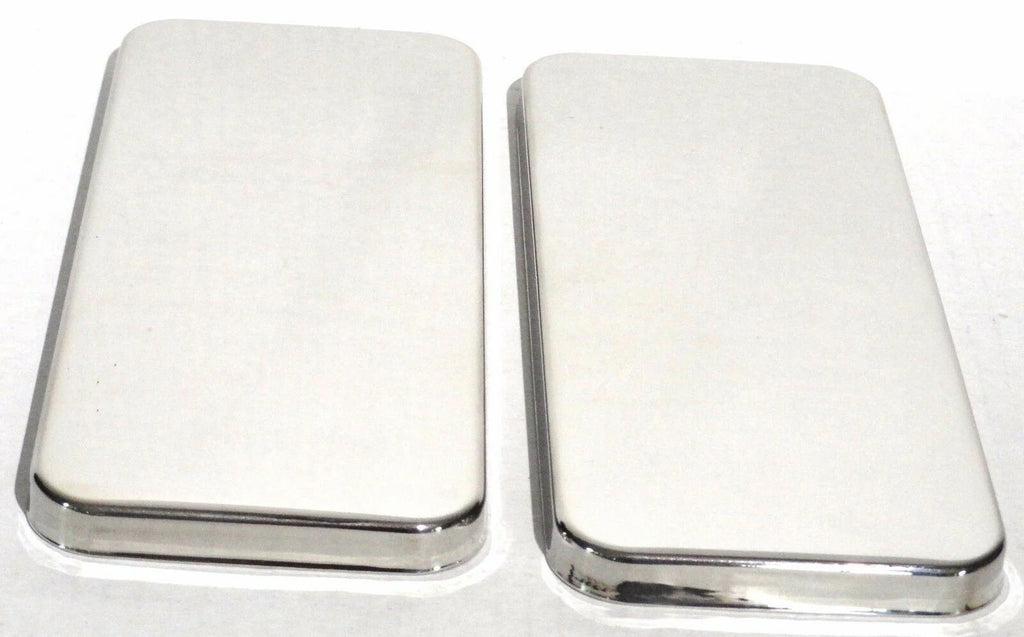 Sleeper Vent Door Covers for Peterbilt 379 359 Stainless Steel UP#20518-Pair