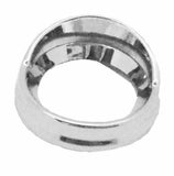 Gauge Cover for Kenworth 2 5/16" Classic Style Chrome Plastic UP#20531 Pair