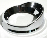 UP Gauge Cover for Kenworth 2 5/16" Classic Style Chrome Plastic #20531 Each