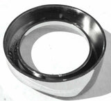 UP Gauge Cover for Kenworth Pyrometer w/ Visor Chrome Plastic 2 1/4" #20547 Each