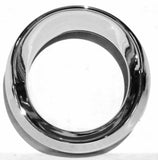 UP Gauge Cover for Kenworth Pyrometer w/ Visor Chrome Plastic 2 1/4" #20547 Each
