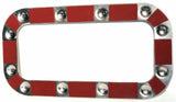 UP Sleeper Vent Door Trims for Exterior Peterbilt Berth Dimpled SS #20565 Pair